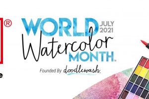 ７月は水彩画を楽しもう！　「World Watercolor Month」がまもなく開催